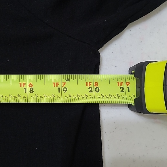 Eileen Fisher Black Button-up Shirt Dress with distressed buttons size Medium - Picture 7 of 8